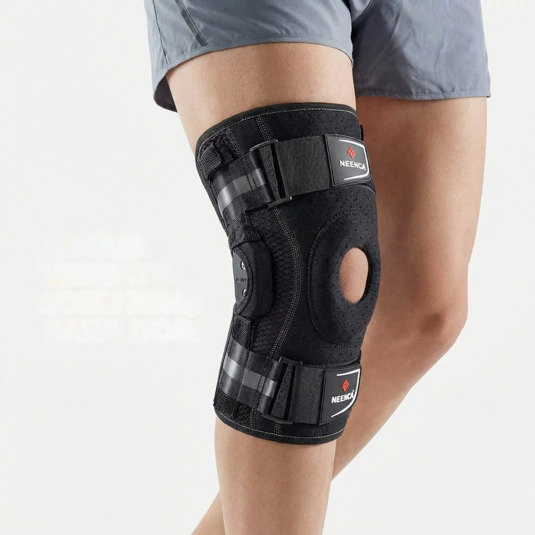 Joelheira Articulada MotionLock Pro™ — visão frontal